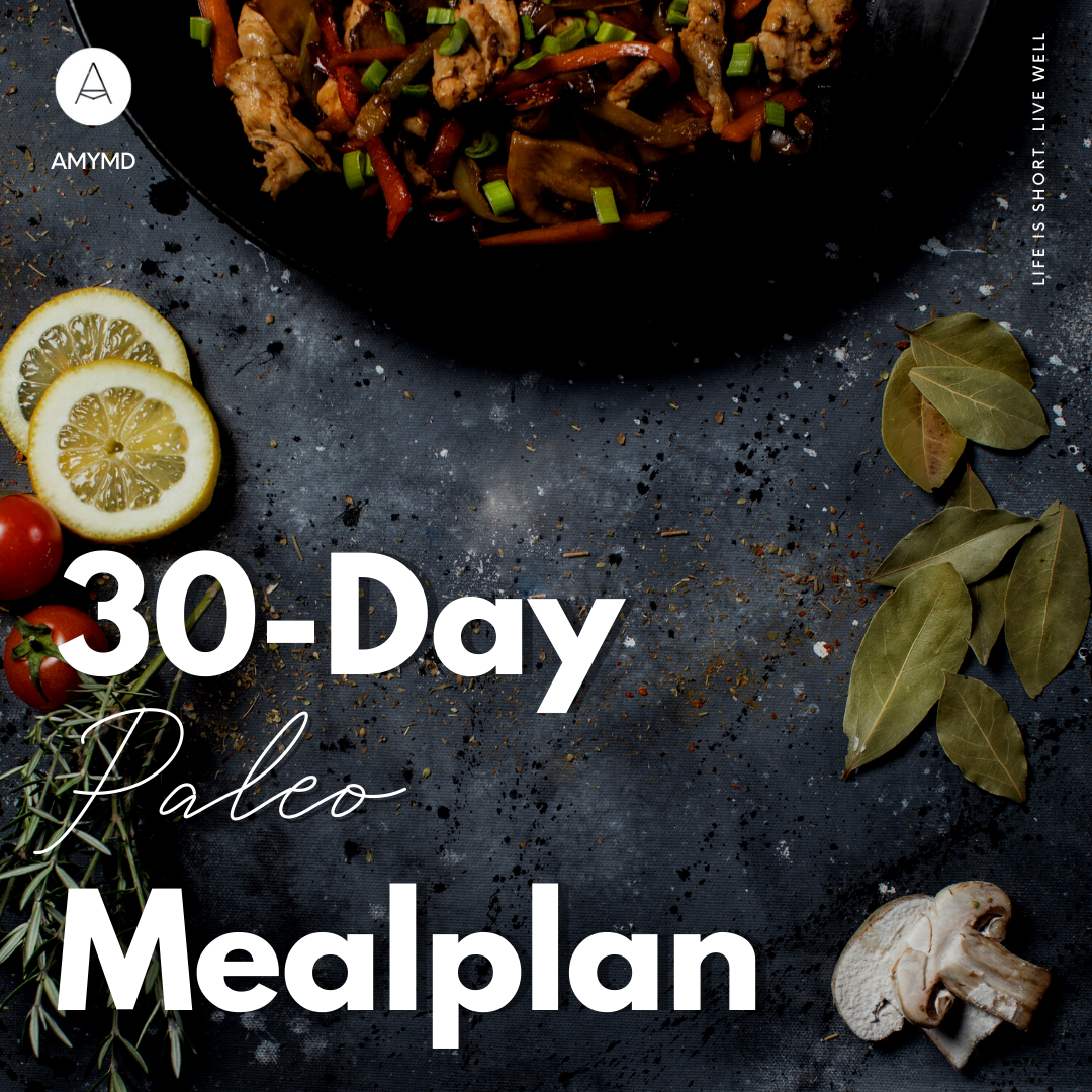 30 Day Digital Vegan Paleo Meal Plan!
